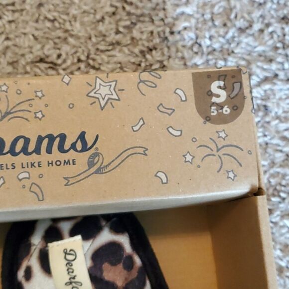 New Dearfoams Slippers with mask - Picture 4 of 5